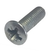 Pozi Raised Countersunk Machine Screws