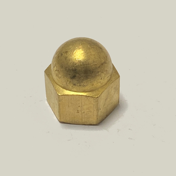 M12 BRASS DOME NUT