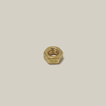 M3 BRASS HEX FULL NUT M3 BRASS HEX FULL NUT