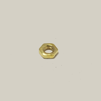 M3 BRASS HEX LOCK NUT