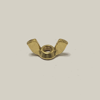 M6 BRASS WING NUTS M6 BRASS WING NUTS