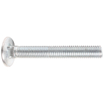 M10 X 140 Steel Cup Square Bolt C/W Nut DIN603/555 Zinc Clear