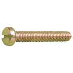0BA X 1" BRASS SLOT CHEESE SCREWS