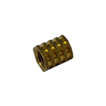 M8 X 16mm BRASS HEX INSERT CLOSED END