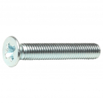 M4 X 60 STEEL POZI COUNTERSUNK ZINC DIN 965