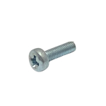 1/4UNC X 3/8 STEEL POZI PAN SCREWS ZINC
