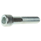 M10 X 110 Socket Cap 12.9 DIN 912 Zinc Clear
