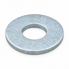 M12 STEEL HV200 FLAT WASHER ISO 7089 ZINC FLAKE