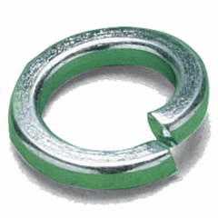 M12 STEEL SPRING WASHER SQUARE SECTION ZINC CLEAR DIN 7980