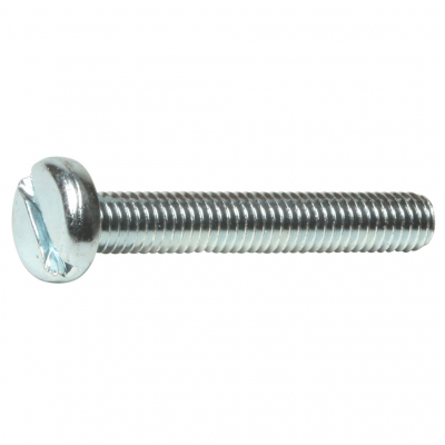 M5 X 30 STEEL SLOT PAN ZINC DIN 85