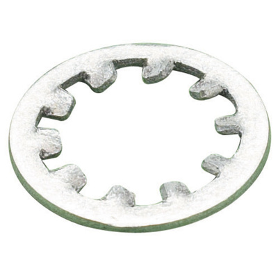 M12 Steel Internal Shakeproof Washer Zinc Clear